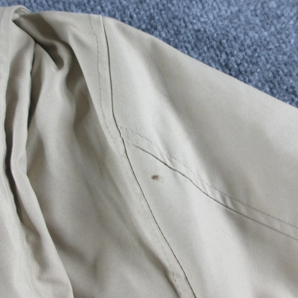 Polo‎ Ralph Lauren Jacket Mens 2XL Beige Harrington Full Zip Lined Windbreaker